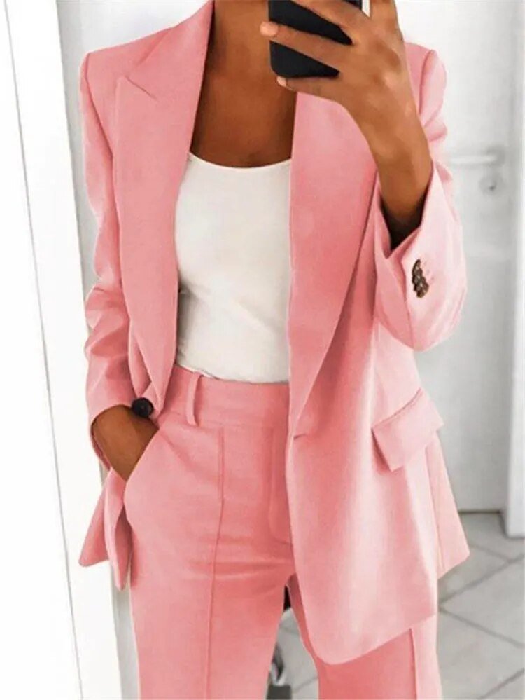 Camille | Set met blazer en broek!