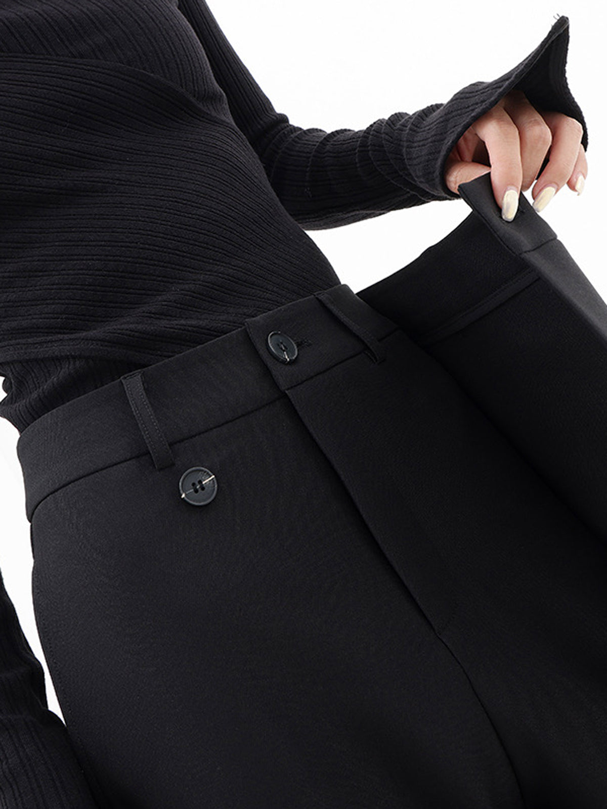 Lisanne | Broek met wijde pijpen