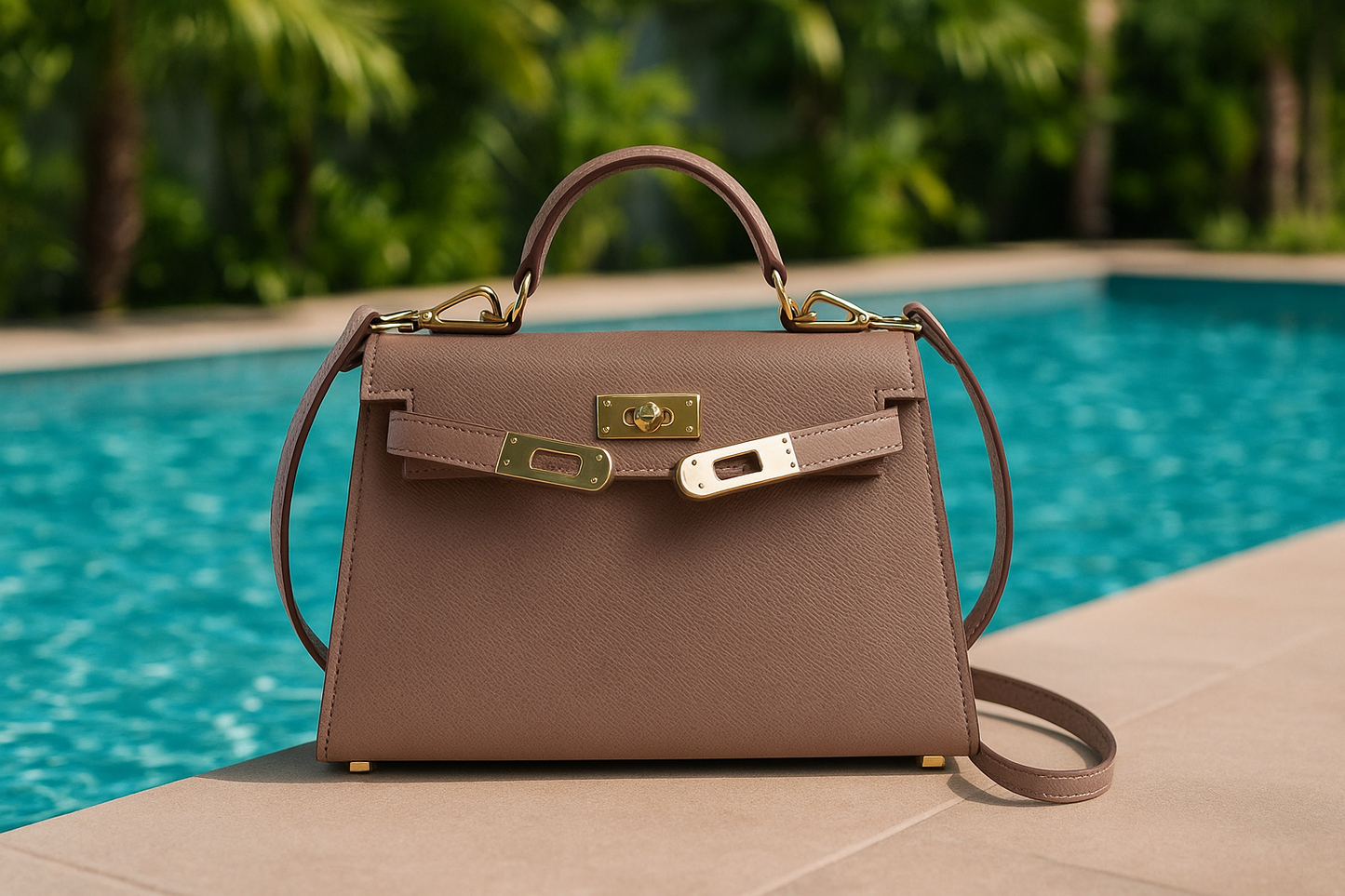 Schoudertas met gesp | Crossbody te dragen | Hoogwaardige kwaliteit