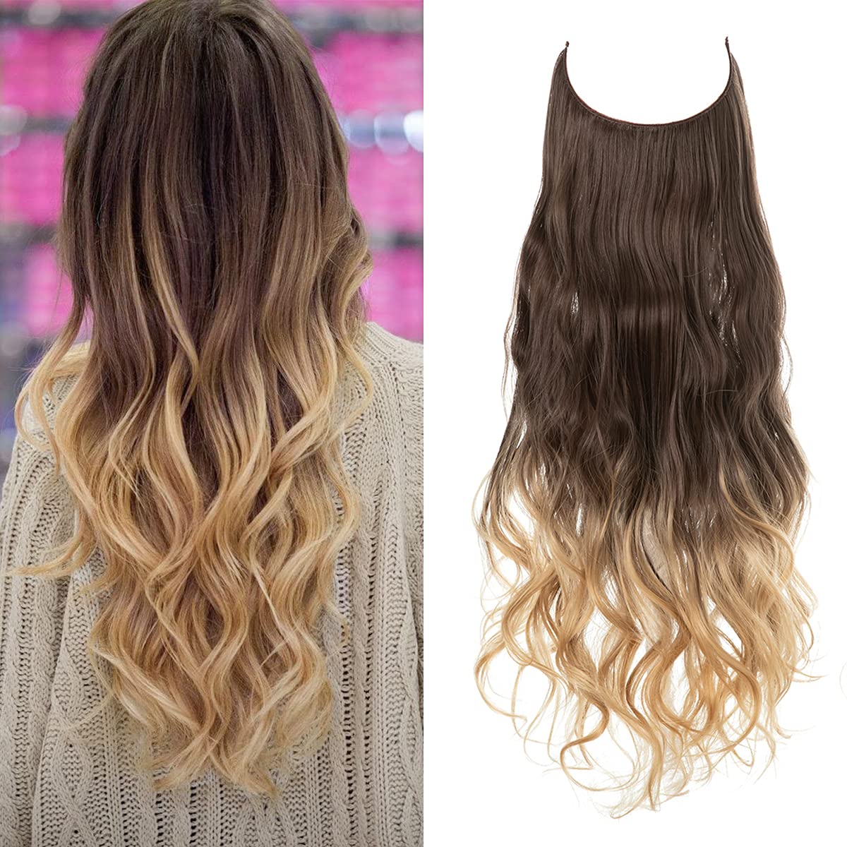 Onzichtbare haarextensions