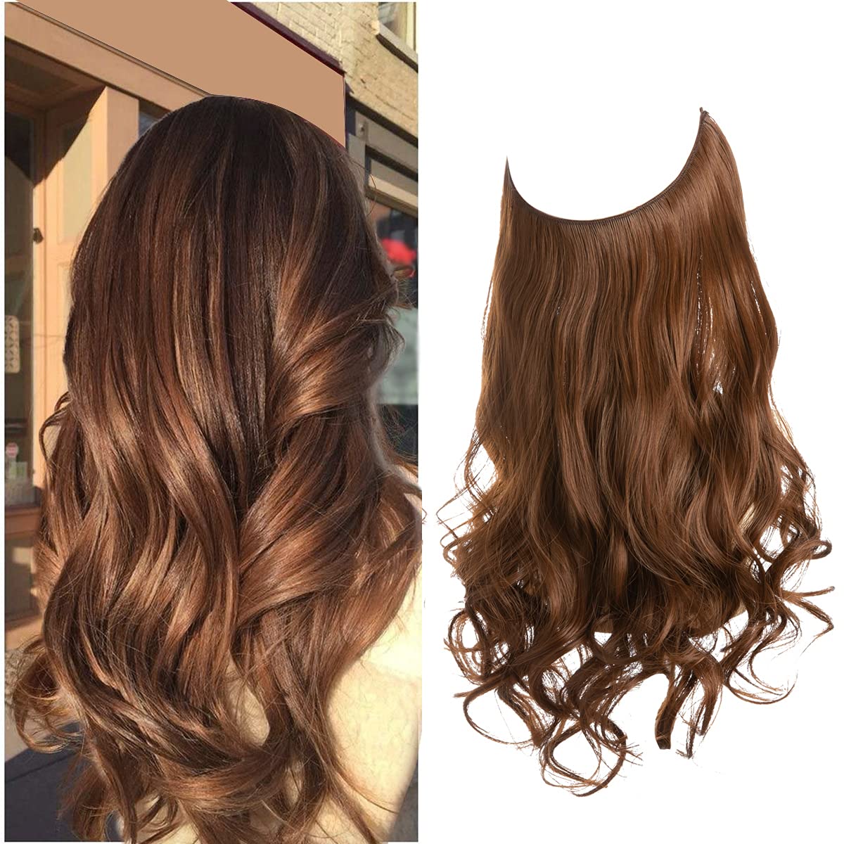 Onzichtbare haarextensions