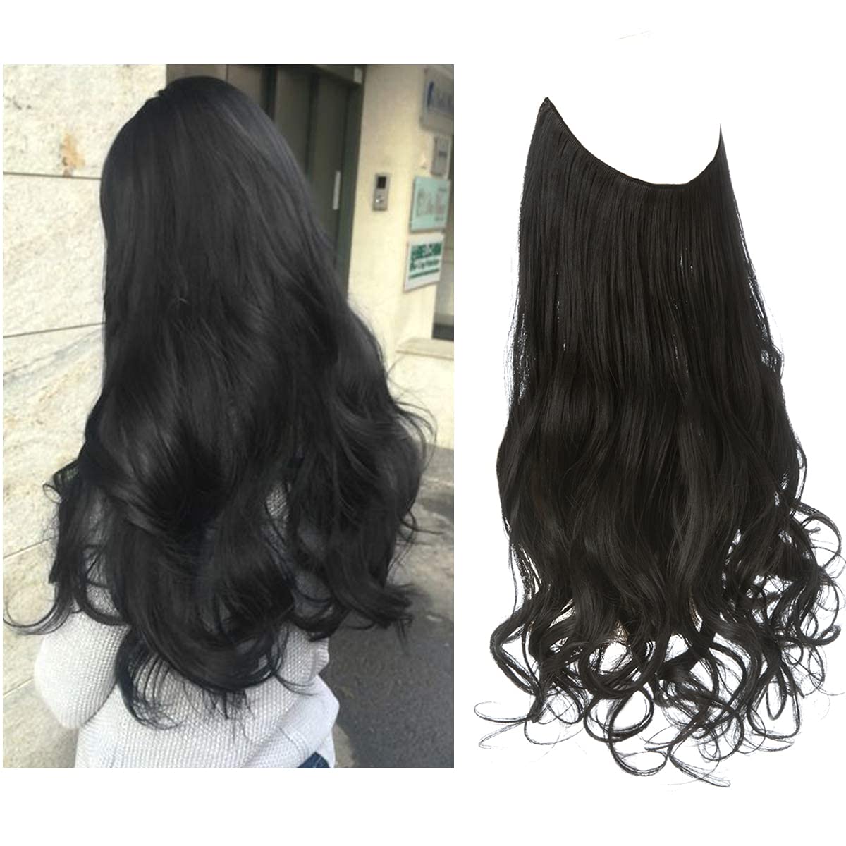 Onzichtbare haarextensions