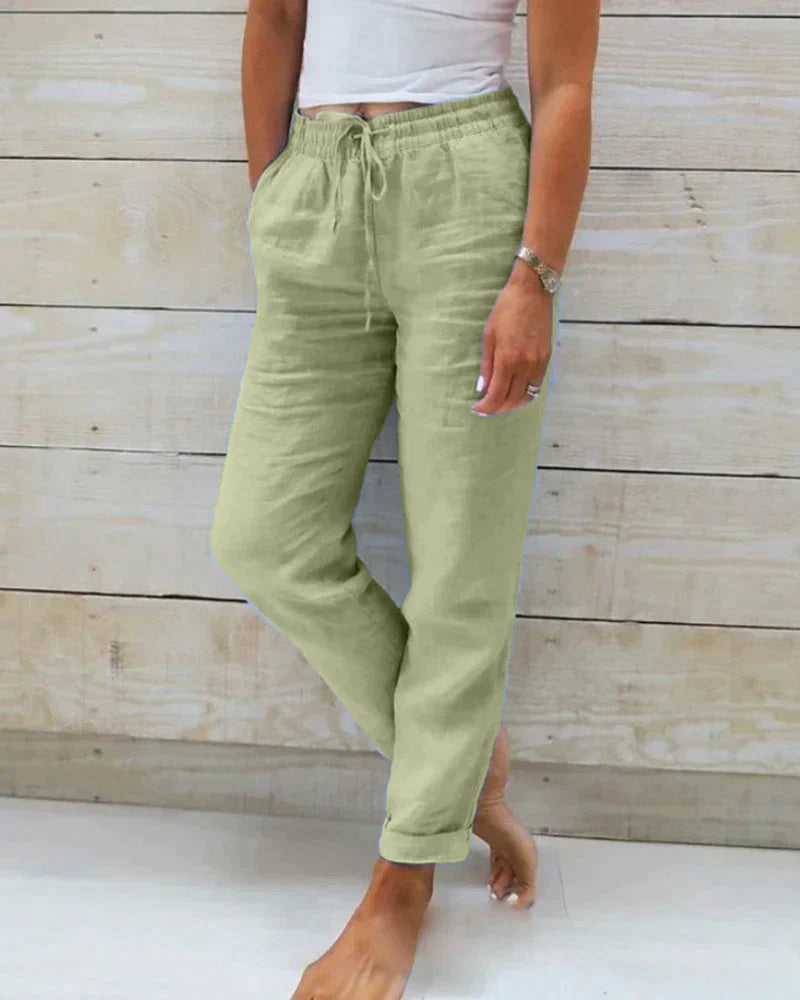 Lisa | Linnen Broek
