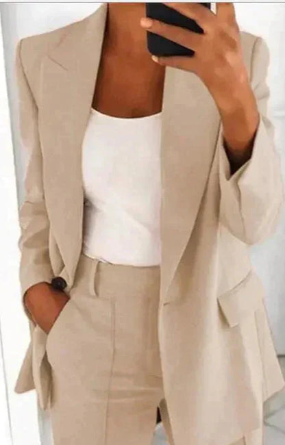 Camille | Set met blazer en broek!