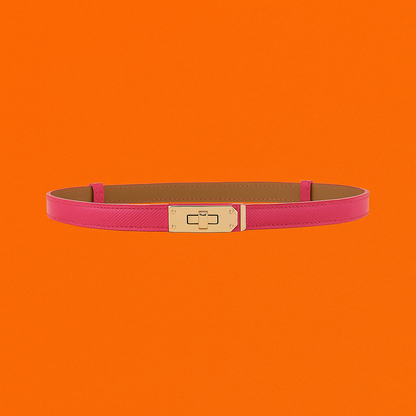 Dames riem | Smalle riem met gouden gesp | Verstelbaar in maat