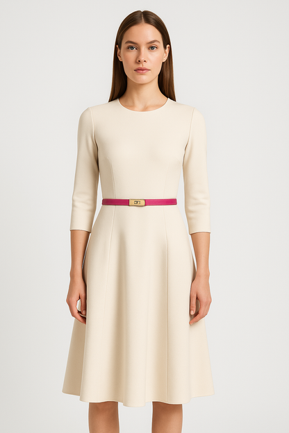 Dames riem | Smalle riem met gouden gesp | Verstelbaar in maat