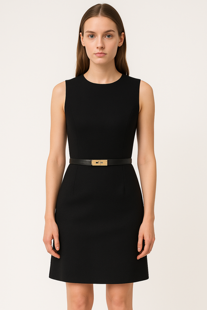 Dames riem | Smalle riem met gouden gesp | Verstelbaar in maat