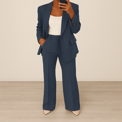 Dames pak | Perfect voor zowel zakelijke als casual gelegenheden | Broek met blazer