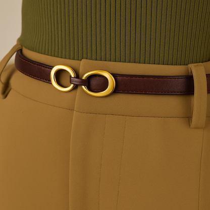 Damesriem | Smalle riem met gesp | Chique riem | Om jouw outfit perfect te maken