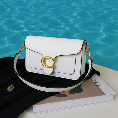 Crossbody tas met gouden detail | Verschillende kleuren | Ook crossbody te dragen