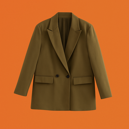 Meave | Blazer | Oversized pasvorm | Balans tussen elegantie en comfort | Dubbele knoopsluiting | Voor een chique uitstraling