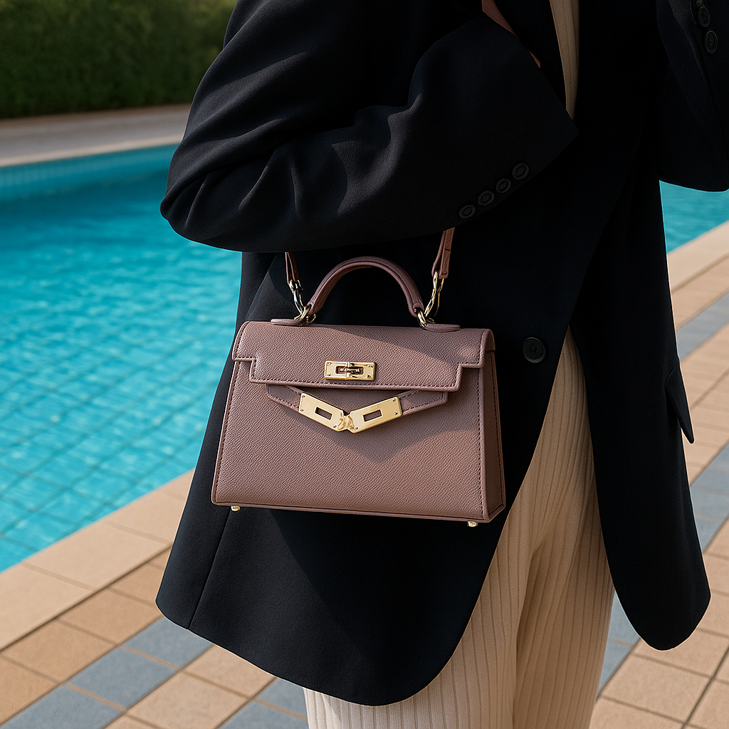 Schoudertas met gesp | Crossbody te dragen | Hoogwaardige kwaliteit