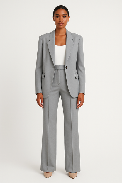 Dames pak | Perfect voor zowel zakelijke als casual gelegenheden | Broek met blazer